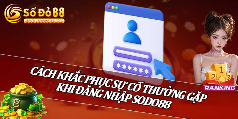 Cách Khắc Phục Sự Cố Thường Gặp Khi Đăng Nhập Sodo88